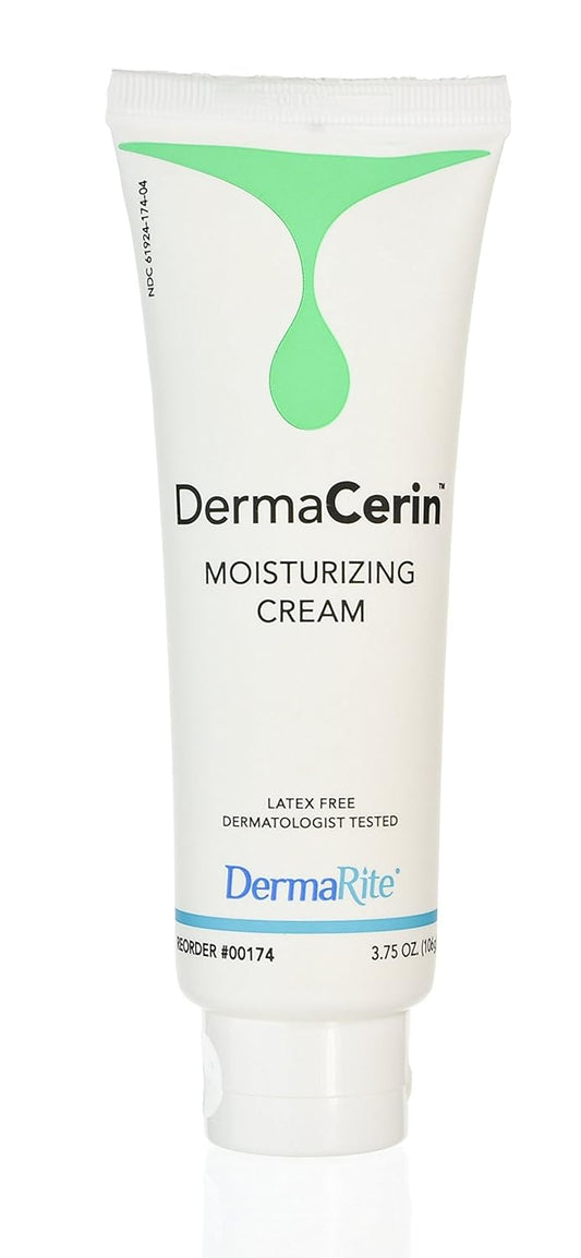 DermaCerin Moisturizing Skin Cream 3.75 Oz Squeeze Tube Visit the DermaRite Store