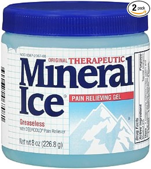 Mineral Ice Pain Relieving Gel 8 oz