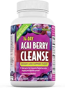 Irwin Naturals Applied Nutrition 14-Day Acai Berry Cleanse 56-Count Bottle