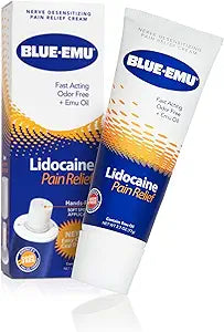 Blue Emu Lidocaine Numbing Cream Pain Relief, 2.7 oz (1   )