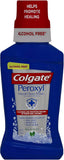 Colgate Peroxyl Alcohol Free Mild Mint Mouth Sore Rinse, 8 Ounce - 6 per case.