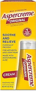 Aspercreme Maximum Strength Pain Relief Cream With Aloe, 3 oz., for Arthritis Joint & Muscle Pain