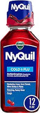 Vicks NyQuil Cough Nighttime Relief,Cherry Flavor, 12 Fl Oz