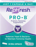 Rephresh Pro-B Probiotic Supplement for Women, 30 Oral Capsules