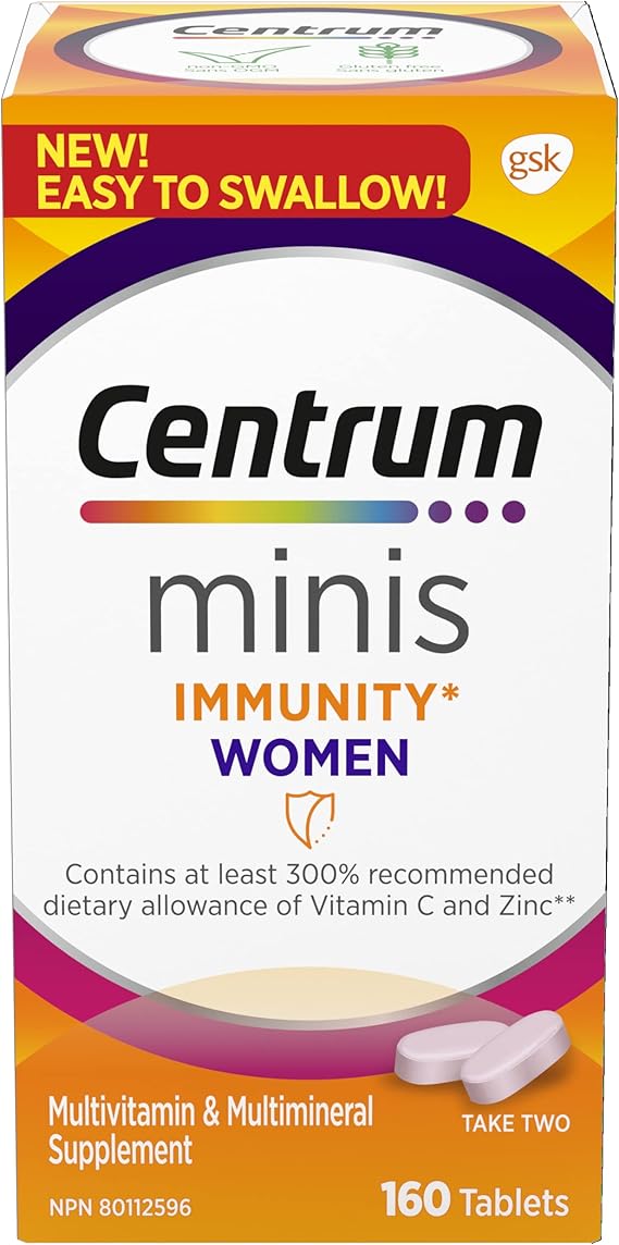 CENTRUM Minis Immunity Women (Tablets), 160 count