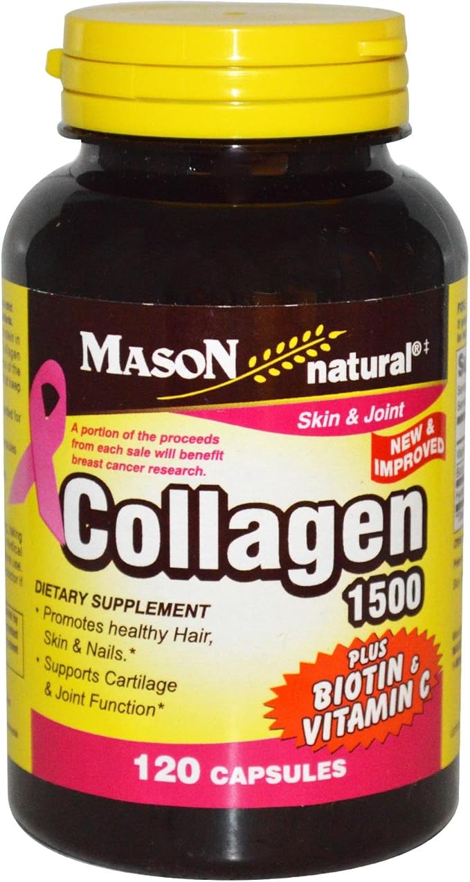 Collagen 1500MG CAPS W/VIT C 120