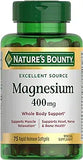 Nature's Bounty Magnesio 400 mg, 75 c?sulas blandas