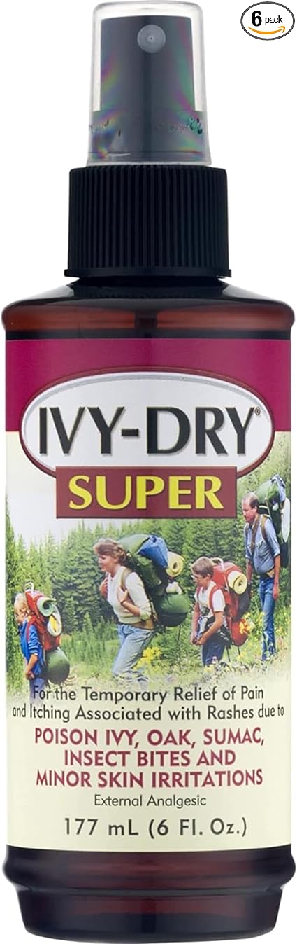 Ivy-Dry Super Itch Relief Spray - 6 oz
