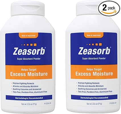 Zeasorb Prevention Super Absorbent Powder 2.5oz 
Brand: Zeasorb