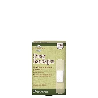 Bandage, Sheer 3/4" X 3", 40 pc ( Multi-  )
