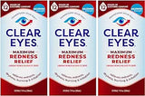 Clear Eyes Maximum Redness Eye Relief Eye Drops, 1 Fl Oz 