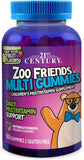 21st Century Zoo Friends Multi Gummies, Fruit 60 Count