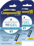 Compound W Maximum Strength Fast Acting Gel Wart Remover, 0.25 oz