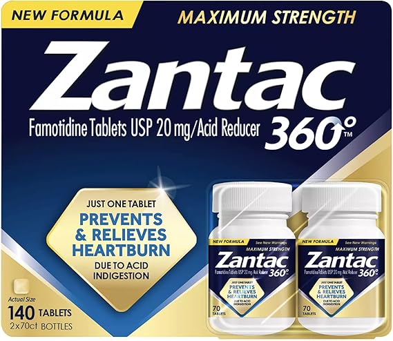 ZANTAC 20MG TABS 25 CT	SANOFI