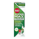 RID Super Max Sensitive Skin Lice Treatment, Kills Super Lice & Eggs, Safe for Sensitive Skin, Clinically Tested,   age Graphics May Vary