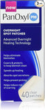 PanOxyl Pm Overnight Spot Patches With Advanced Hydrocolloid Healing Technology, 40 Count 
