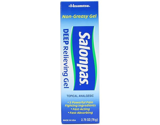 Salonpas Deep Pain Relieving Gel 2.75oz