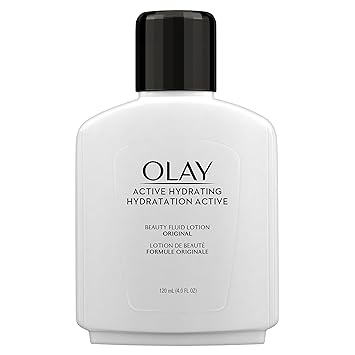 Olay Active Hydrating Beauty Fluid Original Moisturizer for Women, 4 Ounce