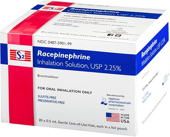  Racepinephrine Inhalation Solution