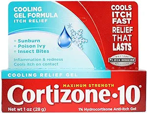 Cortizone-10 Cooling Relief Anti-Itch Gel 1 oz
