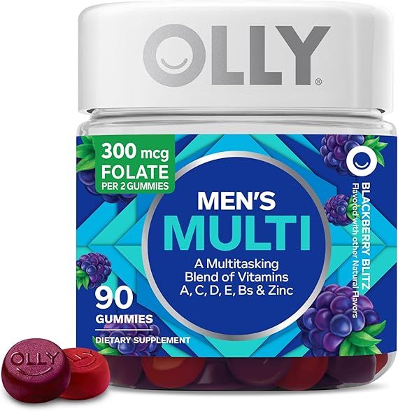 OLLY MEN MULTI BLK BRY GMY90CT	OLLY PUBLIC BENEFIT CORPO