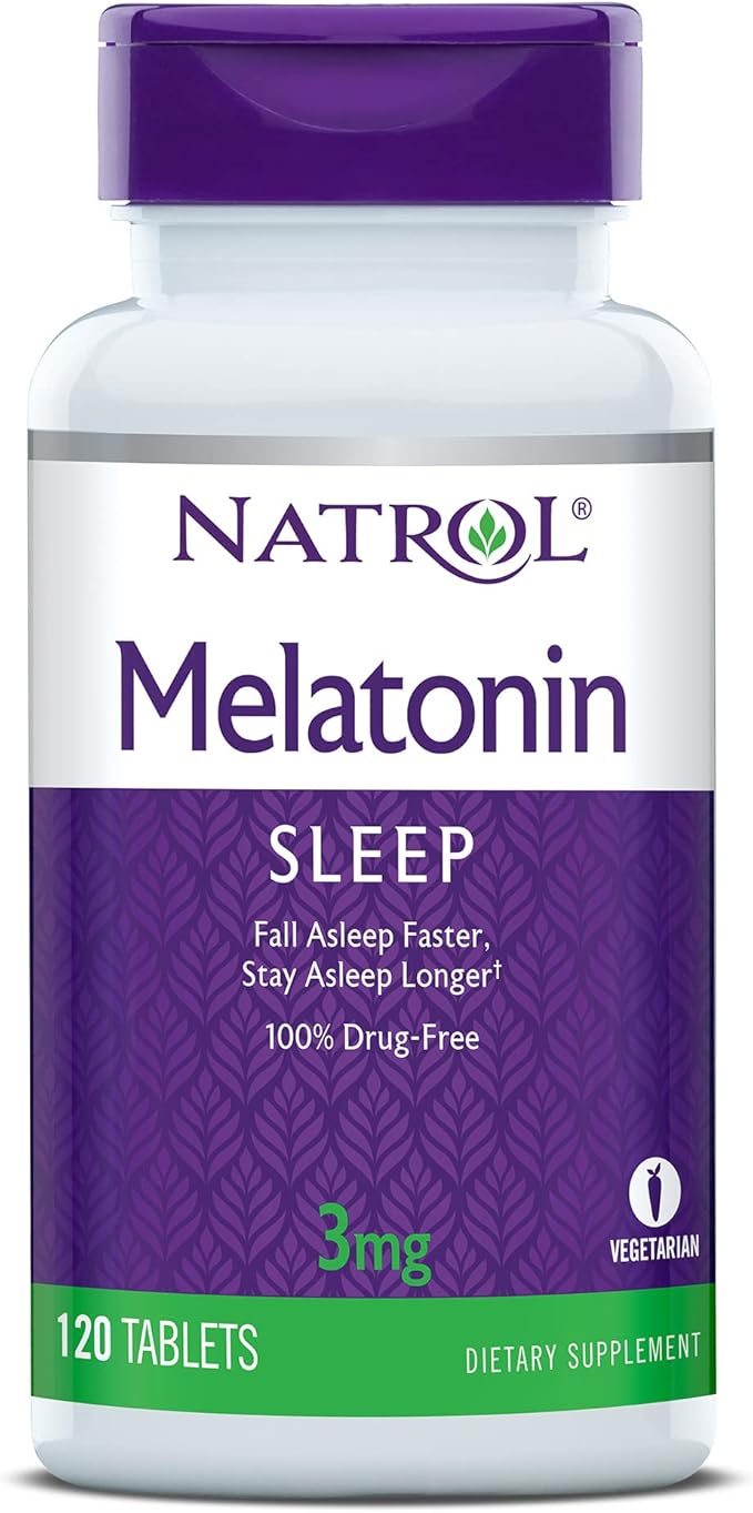 Natrol Melatonin Tablets- 3mg, 120 Count