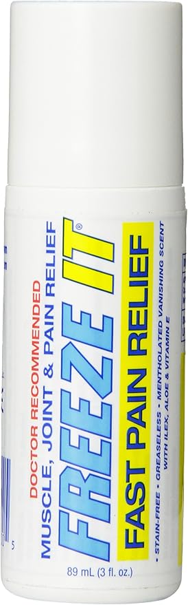 Freeze It Advanced Therapy Gel, Roll on, 3-Ounce