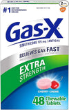 Gas-X Chewable Tablets-Cherry-48 ct.