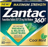 ZANTAC 20MG TABS 50 CT	SANOFI