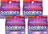 Sominex Max Strength Nighttime Sleep-Aid Caplets, 16-Count