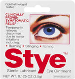 Stye Sterile Lubricant Eye Ointment, Ophthalmologist Tested, 0.125 ounces (   1)