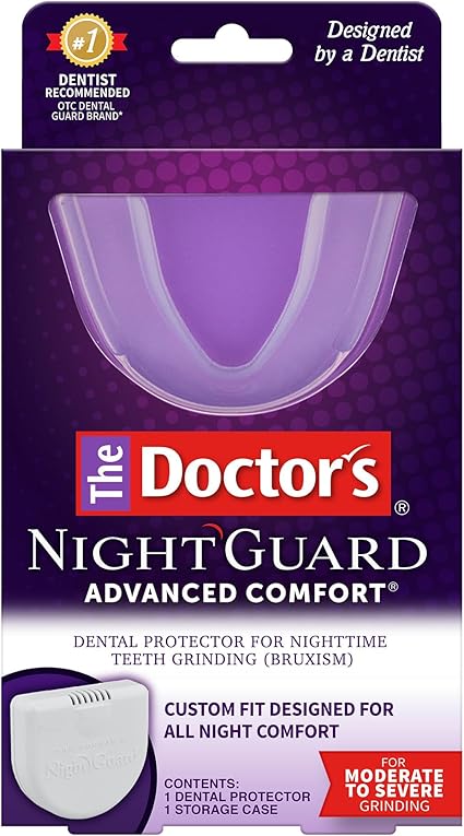 The Doctor's NightGuard, Mouth Guard for Grinding Teeth, Dental Guard for Bruxism, Night Guard for Teeth, 1   
