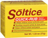 Soltice Quick Rub Topical Pain Reliever, 1.33 Ounces