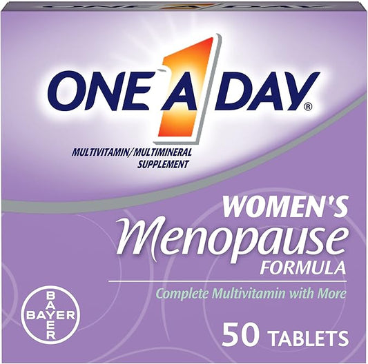 One-A-Day Women's Menopause Formula Multivitamin Tablets, 50 Count