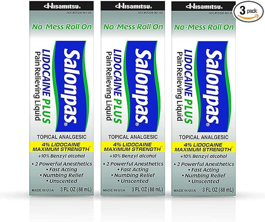 SALONPAS LIDO PLUS ROLL 3OZ		EMERSON HEALTHCARE LLC