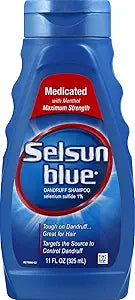 Selsun Blue Dandruff Shampoo Medicated -- 11 fl oz