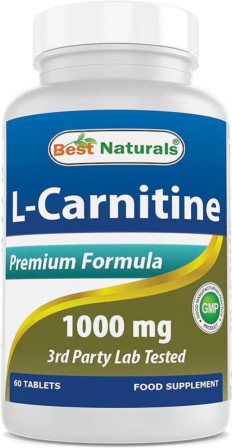 Best Naturals L-Carnitine 1000mg 60 Tablets (60 Count (   1))