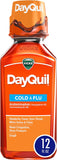 Vicks DayQuil Cough, Cold, & Flu MultiSymptom Relief, 12 Fl Oz