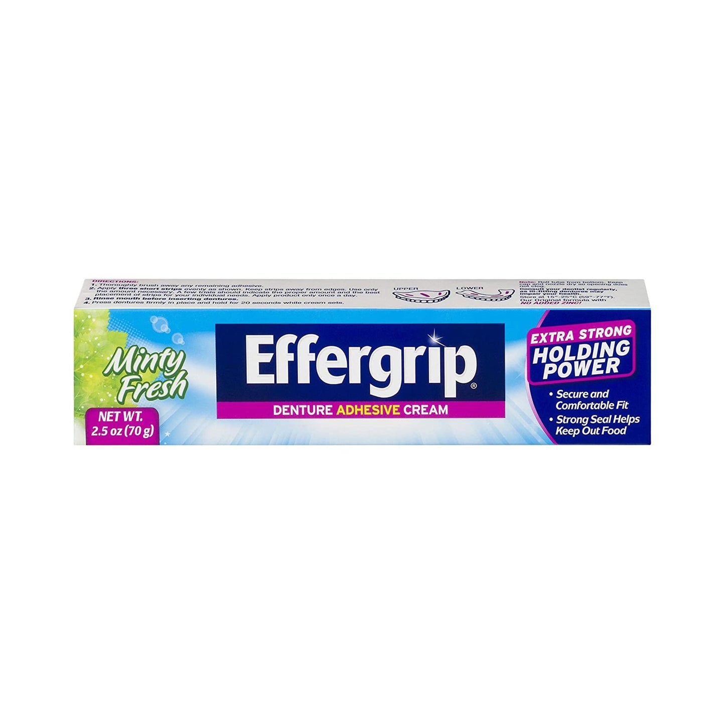 Denture Adhesive Effergrip? Cream 2.5 oz