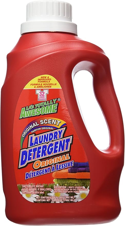 LA's Totally Awesome Original Laundry Detergent, 64 Oz