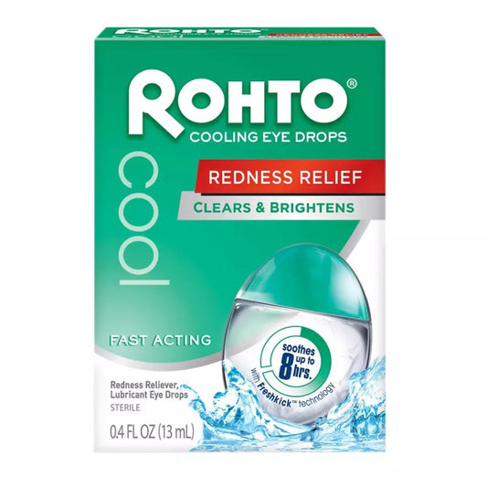 Allergy Eye Relief Rohto? V 0.4 oz. Eye Drops ROHTO V EYE, DRP REDNESS RELIEF 13ML 0.4OZ