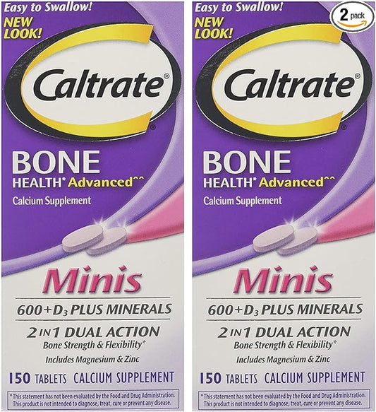 Caltrate Minis + Minerals Size 150ct Caltrate Minis + Minerals, 150 Count