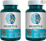 NEURIVA Plus Brain Performance (30 Count), Brain Support Supplement with Clinically Proven Natural Ingredients 1 ea