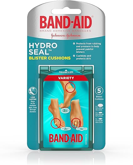 BAND-AID? Brand HYDRO SEAL? Blister Cushion Assorted, 5 Count
