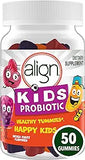 Align Kids Probiotic, Digestive Health for Kids, Prebiotic + Probiotic, Mixed Fruit Flavor, Less than 1 Gram of Sugar per Gummy, 50 Gummies