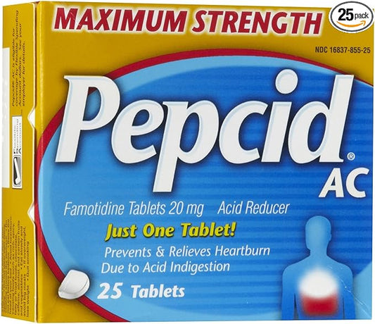 Pepcid AC Maximum Strength Tablets-25 Count