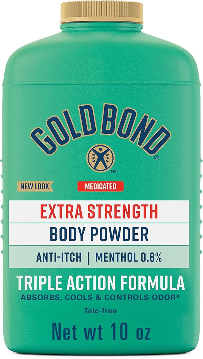 Gold Bond Xstr Pwd Size 10z Gold Bond Extra Strength Medicated Body Powder Triple Action Relief