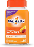 One A Day Women? Multivitamin Gummies, Supplement with Vitamin A, C, D, E and Zinc for Immune Health Support*, Calcium & more, 80 count