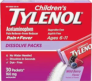 TYLENOL CHLD DISLV WLDBRRY30CT	J&J CONSUMER INC