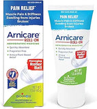 Boiron Arnicare Roll-On for Relief of Joint Pain, Muscle Pain, Muscle Soreness, and Swelling from Bruises or Injury - Non-greasy and Fragrance-Free - 1.5 oz